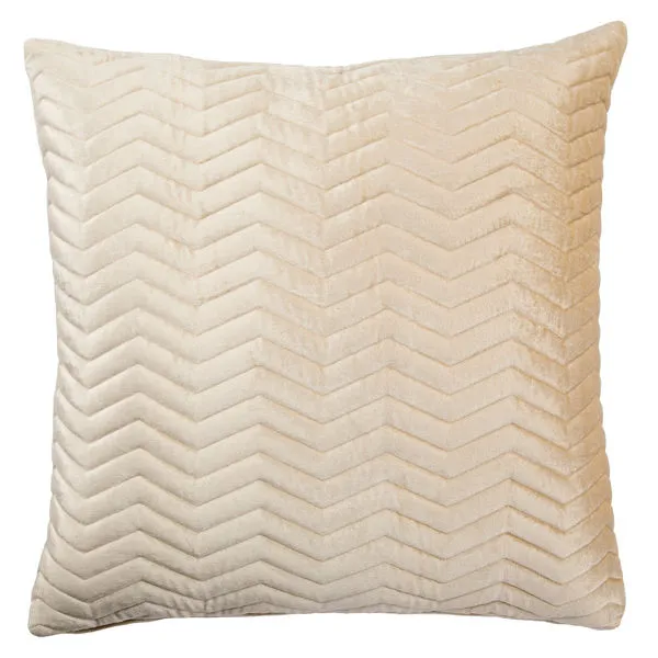 Product Image 4 for Chevron Cream Chevron  Throw Pillow 22 inch by Nikki Chu from Jaipur 
