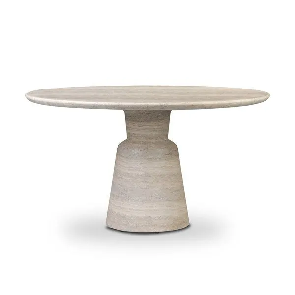 Product Image 1 for Marsh Outdoor Dining Table-55'' - Textured Sandy Grey from Four Hands