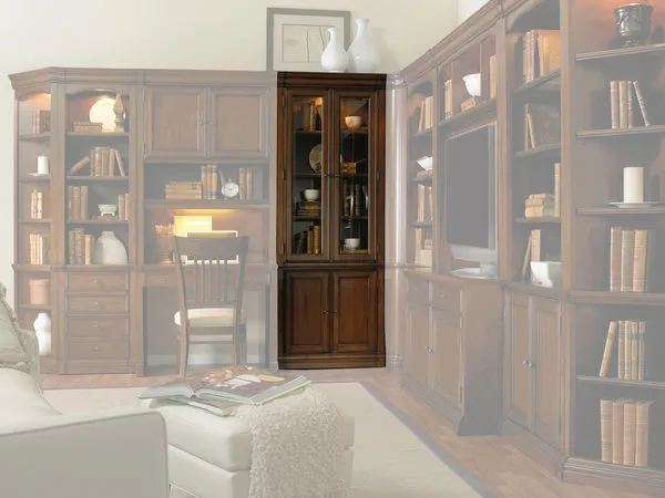 Product Image 3 for Cherry Creek 32'' Wall Curio Cabinet from Hooker Furniture