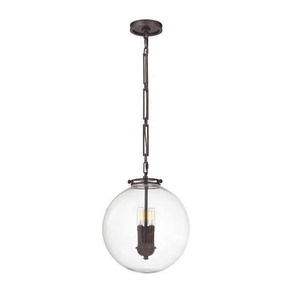 Product Image 1 for Gramercy 1 Light Pendant In Oil Rubbed Bronze from Elk Lighting