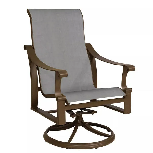 Product Image 2 for Bungalow Sling High Back Swivel Rocker from Woodard