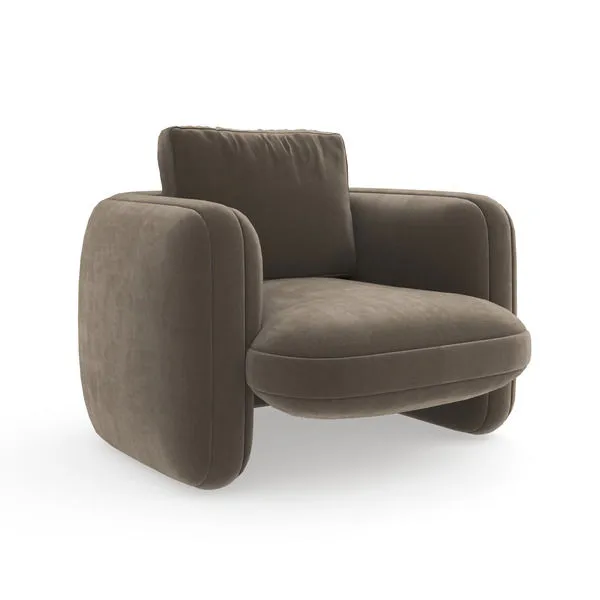 Product Image 1 for Overlap Accent Chair from Caracole