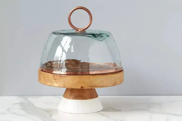 Product Image 3 for Mod Block Wooden Cake Stand from etúHOME