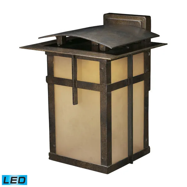 Product Image 1 for San Fernando 1 Light Title 24 Compliant Led Outdoor Sconce In Hazelnut Bronze from Elk Lighting