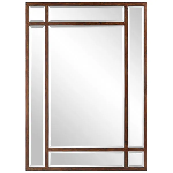 Product Image 6 for Adelio Rectangular Iron Mirror from Uttermost