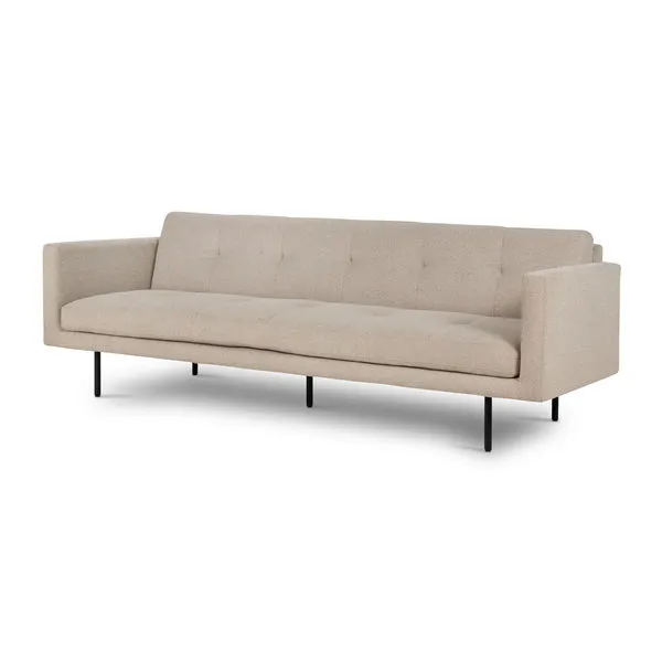 Product Image 1 for Winfield Leather Polyester Sofa - Silvia Sand from Four Hands