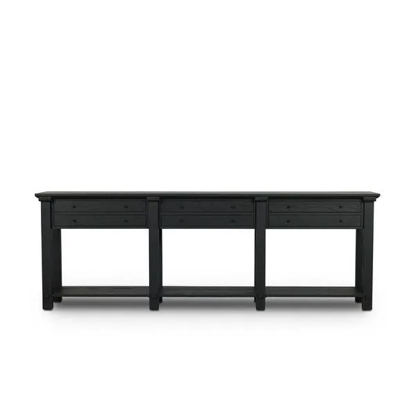 Product Image 1 for Gardendale Stained Black Oak Console Table from Four Hands
