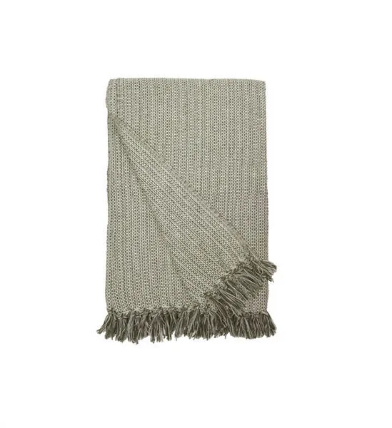 Product Image 1 for Julian Oversized Moss Throw Blanket from Pom Pom at Home
