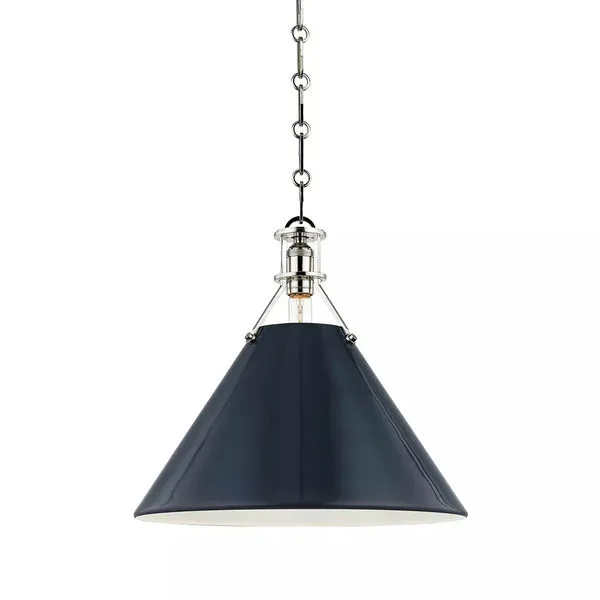 Product Image 2 for Painted No.2 1 Light Large Pendant from Hudson Valley