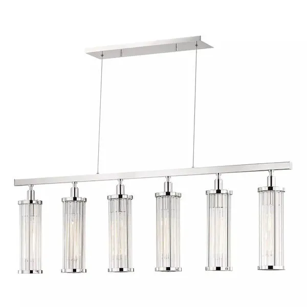 Product Image 1 for Marley 6 Light Island Light from Hudson Valley
