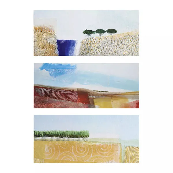 Product Image 1 for Exclusive Livio Cimisso Print On Canvas With Hand Painted Embellishments from Elk Home