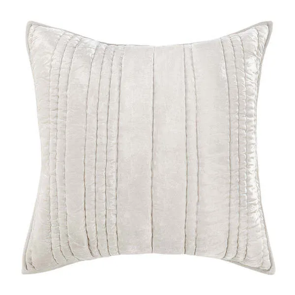 Product Image 1 for Seville Velvet Fabric Oyster Gray Sham from Classic Home Furnishings