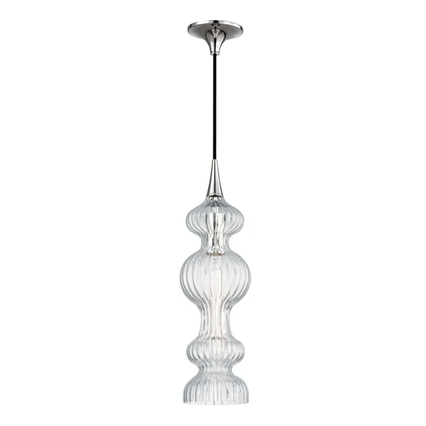 Product Image 1 for Pomfret 1 Light Pendant With Clear Glass from Hudson Valley