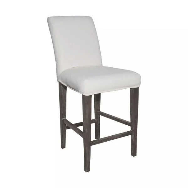 Product Image 1 for Couture Covers Parsons Barstool Cover   Pure White from Elk Home
