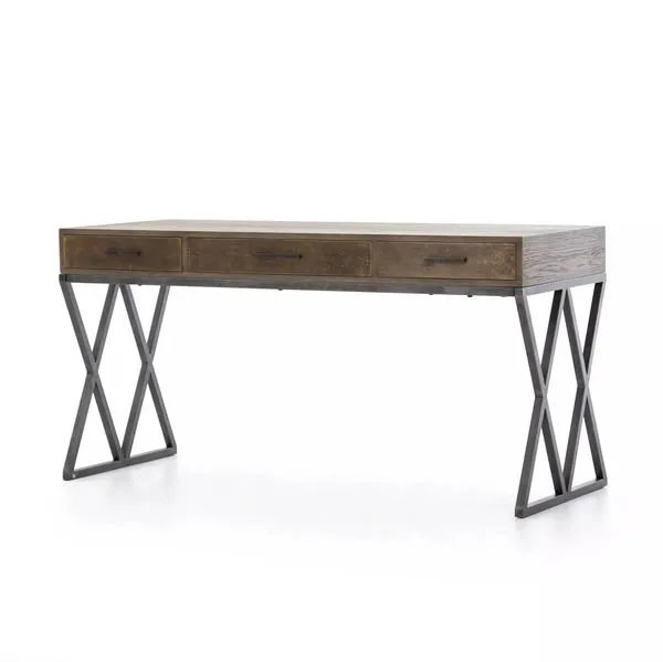 Product Image 10 for Sampson Desk - Light Grey Oak from Four Hands