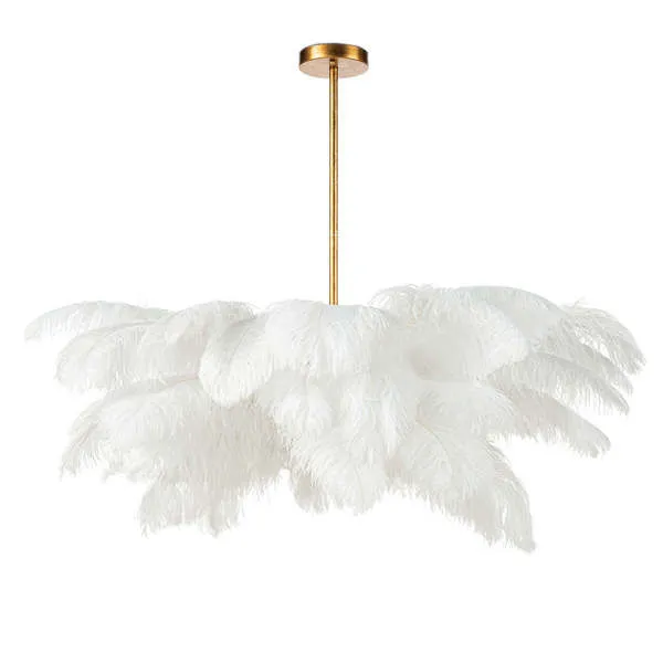 Product Image 1 for Josephine Feather Chandelier from Regina Andrew Design