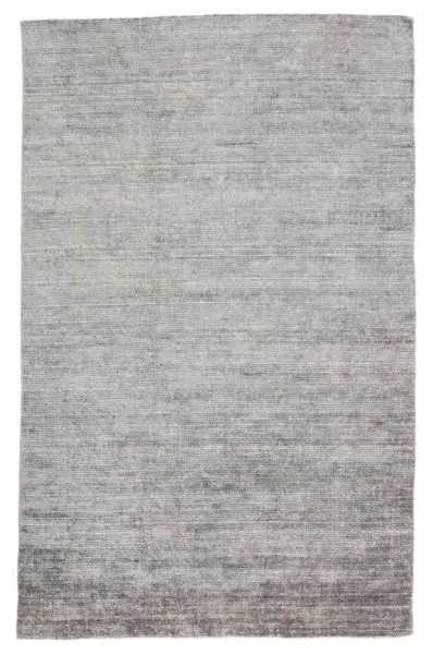 Product Image 4 for Ardis Handmade Solid Silver/ White Rug from Jaipur 