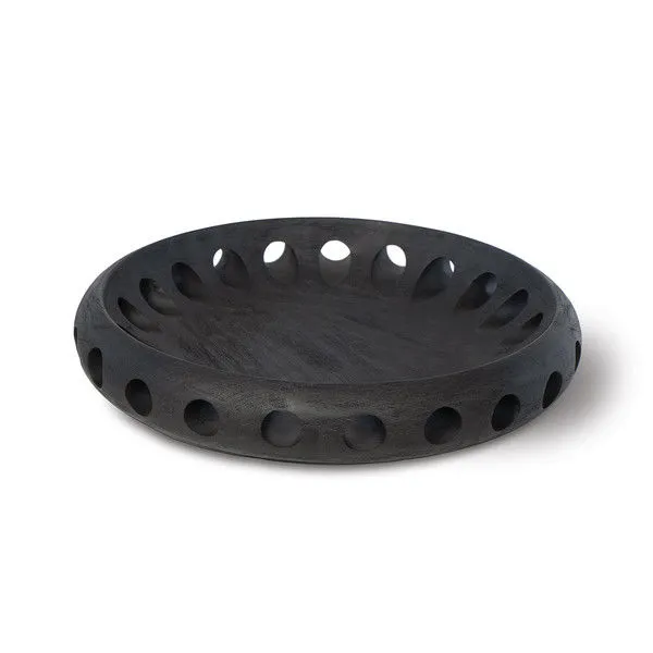 Product Image 1 for Savior Mango Wood Bowl - Large Black from Regina Andrew Design
