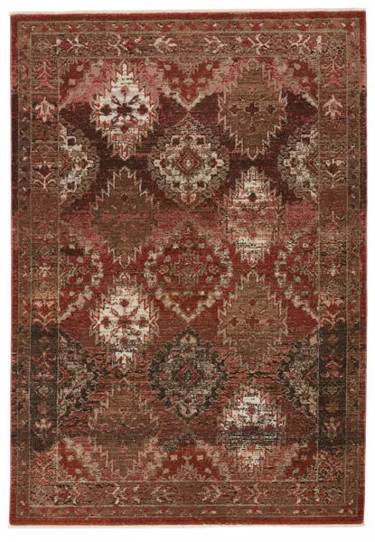 Product Image 11 for Lia Medallion Rust/ Pink Rug from Jaipur 