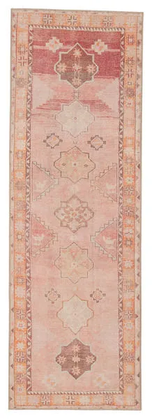 Product Image 7 for Bijou Medallion Pink/ Orange Rug from Jaipur 