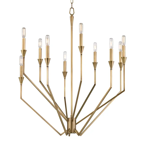 Product Image 1 for Archie 10 Light Chandelier from Hudson Valley