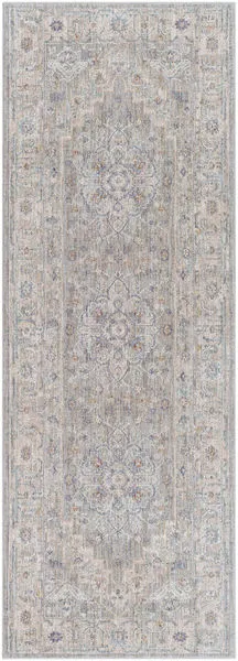 Product Image 1 for Avant Garde Woven Light Gray / Denim Rug - 2'7" x 7'3" from Surya