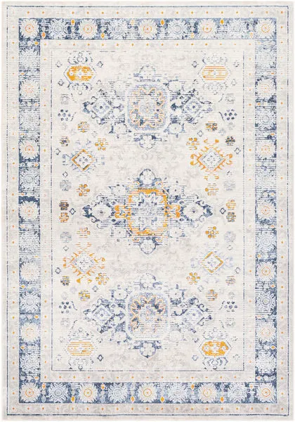 Product Image 5 for Porto White / Orange Rug from Surya