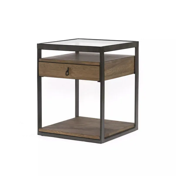 Product Image 4 for Carlson Nightstand Monument Grey from Four Hands