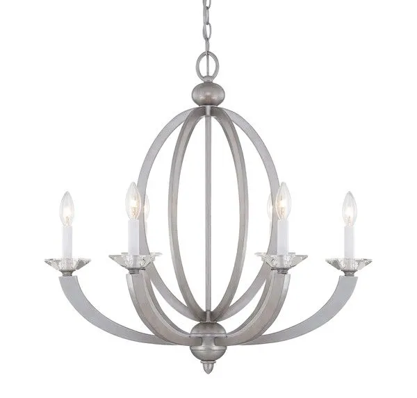 Product Image 1 for Forum 6 Light Chandelier from Savoy House 