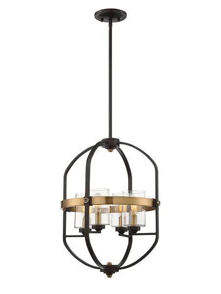 Product Image 1 for Kirkland 4 Light Foyer Pendant from Savoy House 