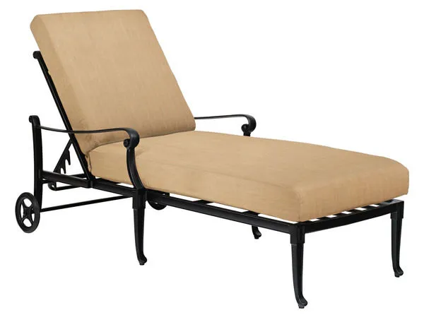 Product Image 2 for Wiltshire Adjustable Chaise Lounge   Stackable from Woodard