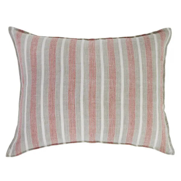 Product Image 1 for Montecito 28" X 36" Large Decorative Bed Pillow with Insert - Terra Cotta from Pom Pom at Home