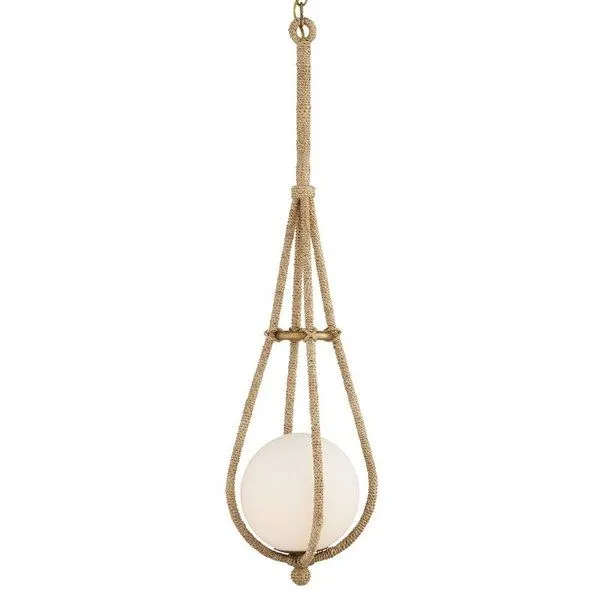 Product Image 1 for Passageway Rope Pendant from Currey & Company