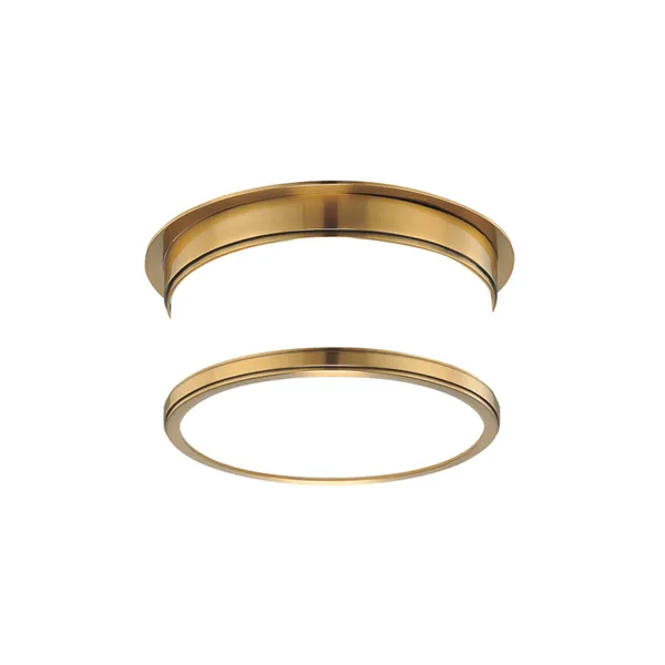 Product Image 1 for Geneva 1 Light Flush Mount from Hudson Valley