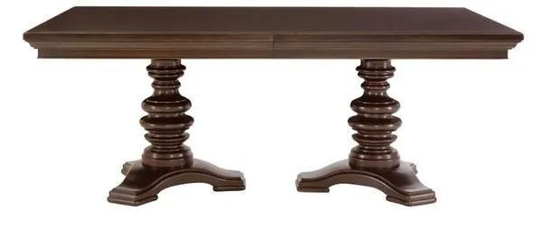 Product Image 1 for Pacific Canyon Dining Table Top And Double Pedestal Dining Table Base from Bernhardt Furniture