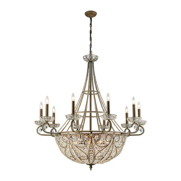 Product Image 1 for Elizabethan 18 Light Chandelier In Dark Bronze from Elk Lighting