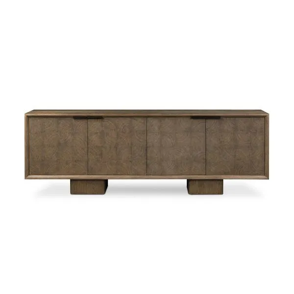 Product Image 1 for Salta Brown Oak Thick Veneer Sideboard from Four Hands