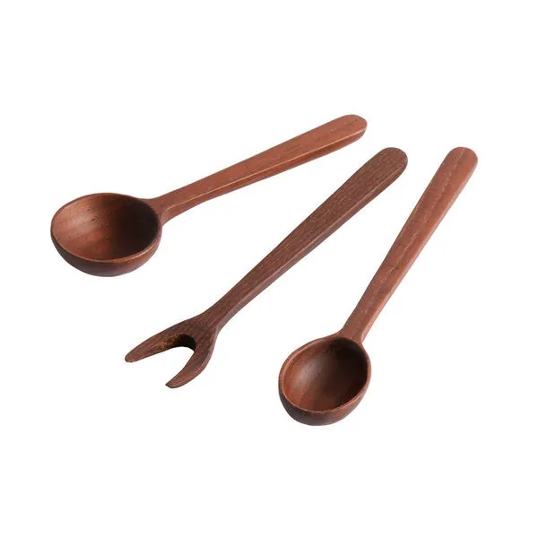 Product Image 1 for Yami Brown Tapas Serving Accesories Set 3-Pcs. from BIDKHome
