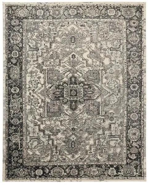Product Image 4 for Sorel Charcoal Gray / Ivory Rug from Feizy Rugs