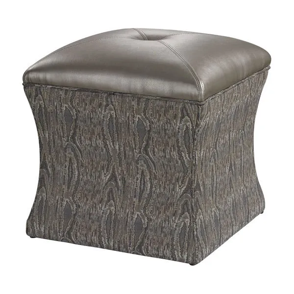 Product Image 1 for Luxe Ottoman   Grey from Elk Home