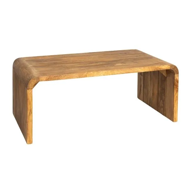 Product Image 1 for Cascade Waterfall Edge Natural Coffee Table from Creative Co-Op