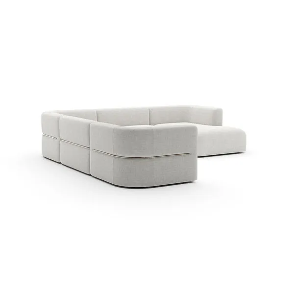 Product Image 1 for Rhythm L Sectional Ivory from Caracole