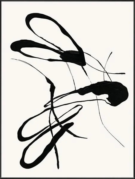 Product Image 1 for Swirls of Black II from Leftbank