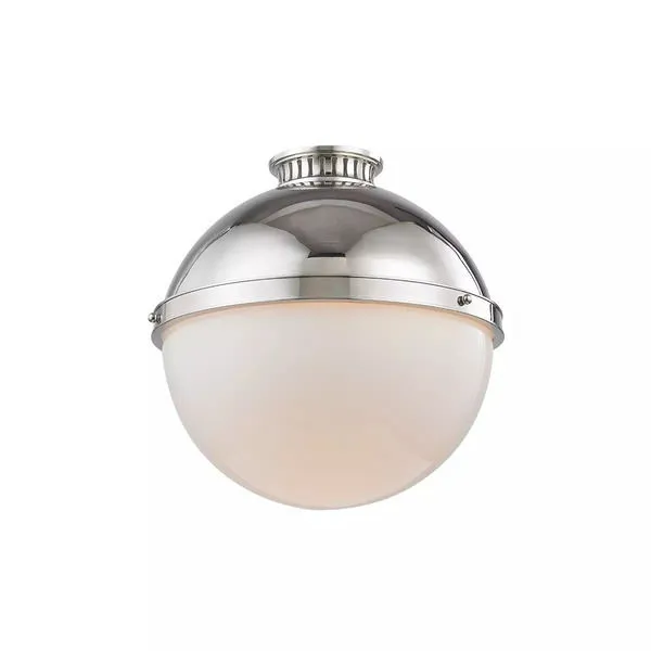 Product Image 1 for Latham 1 Light Large Flush Mount from Hudson Valley