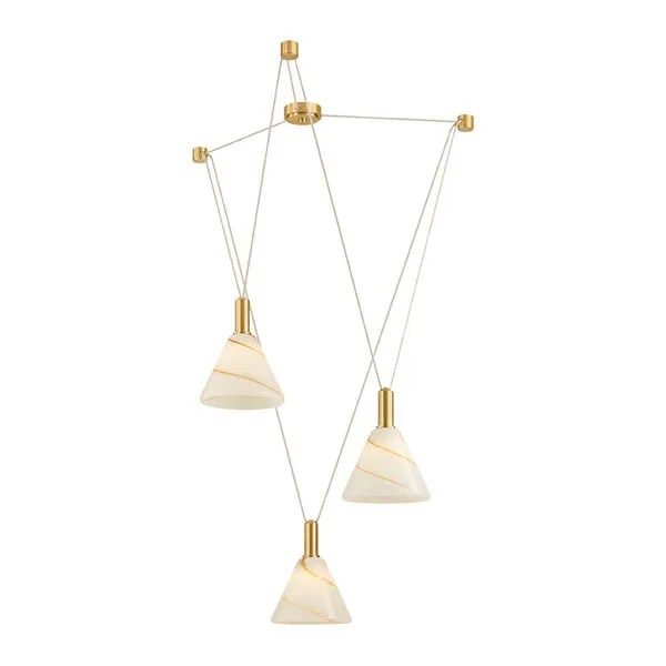 Product Image 1 for Eileen 3-Light Chandelier from Mitzi