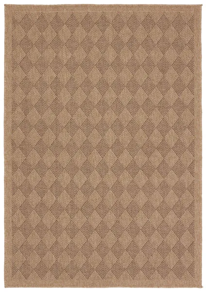 Product Image 1 for Amanar Indoor / Outdoor Tribal Brown Rug 4' x 6' from Jaipur 