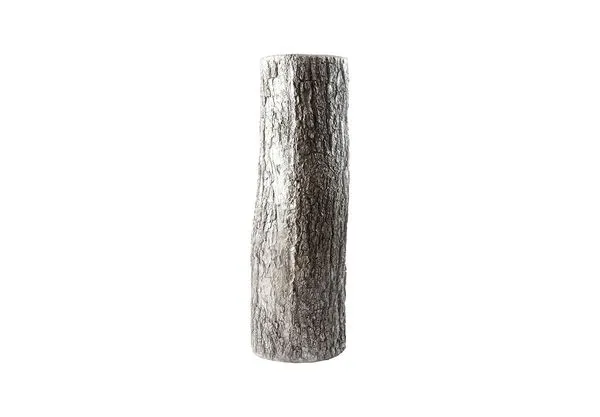 Product Image 1 for Bark Pedestal, Silver Leaf from Phillips Collection