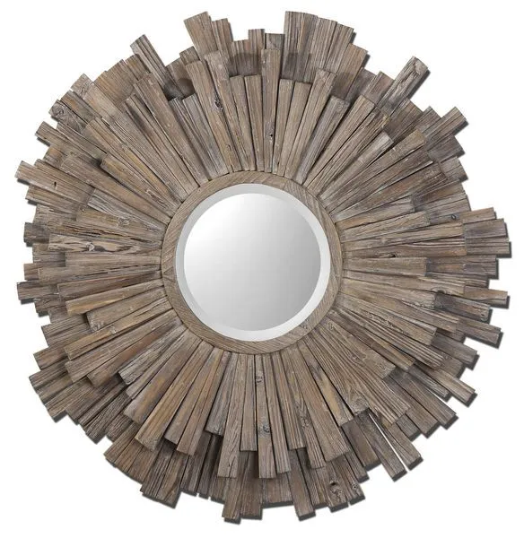 Product Image 2 for Uttermost Vermundo Wood Mirror from Uttermost