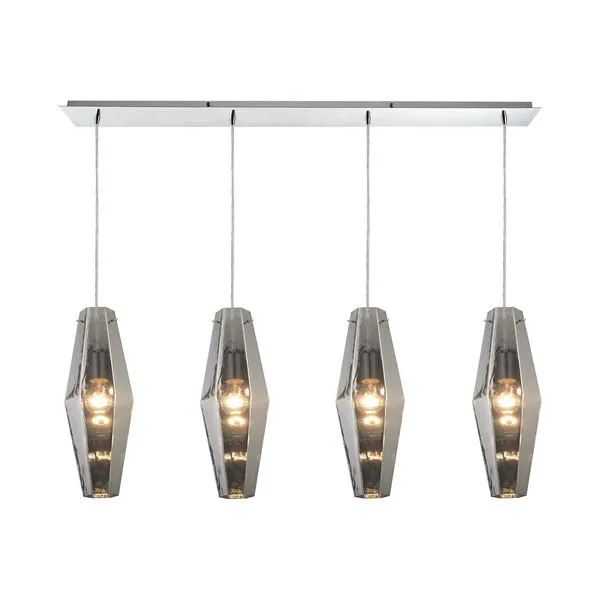 Product Image 1 for Pelham 4 Light Pendant In Polished Chrome from Elk Lighting