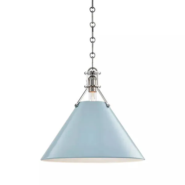 Product Image 2 for Painted No.2 1 Light Large Pendant from Hudson Valley